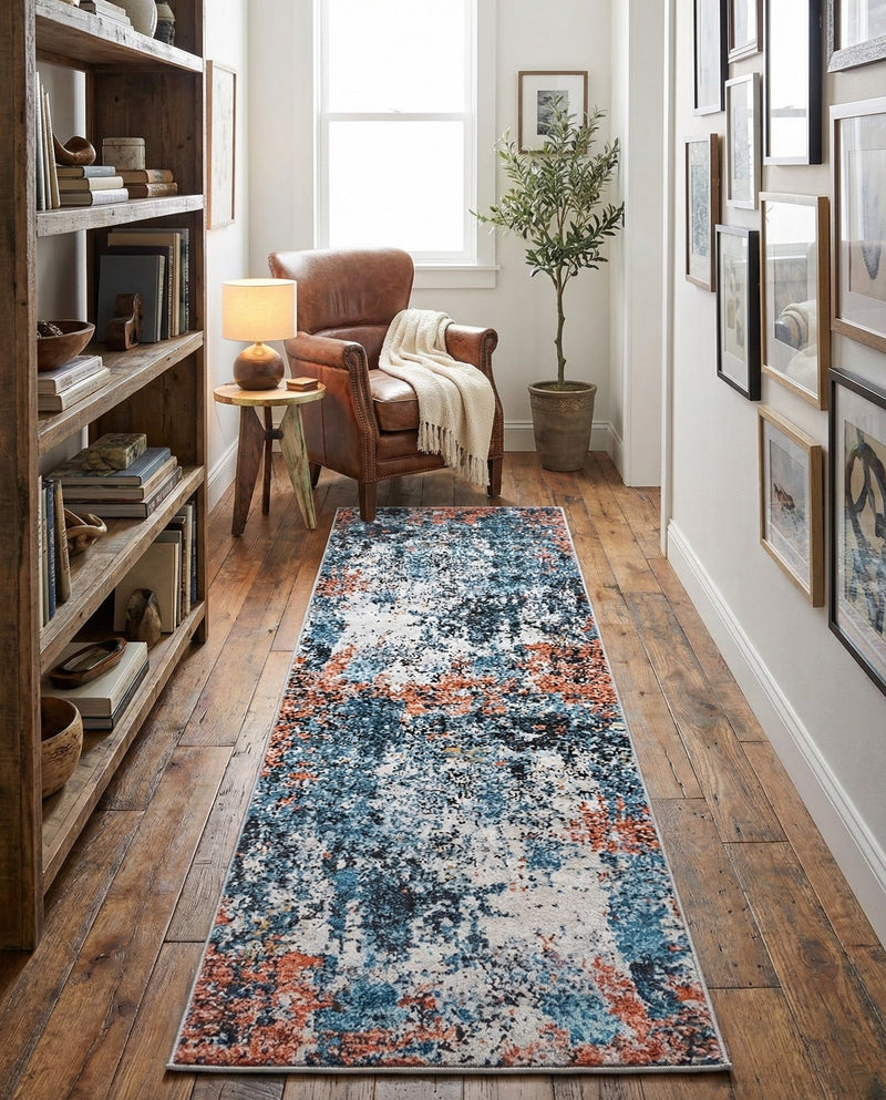 Dresden Elegance Collection Area Rug -  Seiffen Runner Multi  lifestyle 60