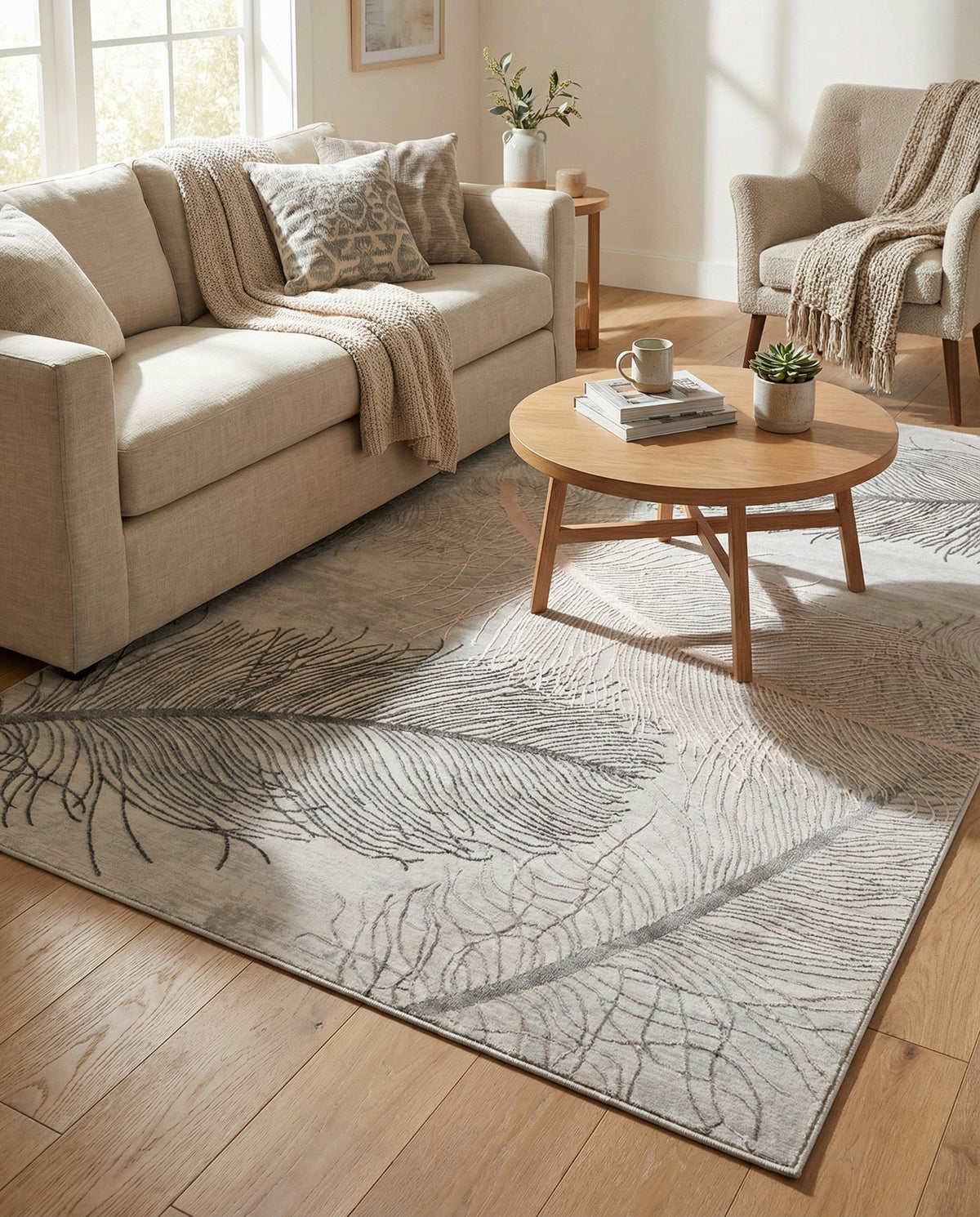 Bloomsbury Elegance Collection Area Rug -  Westminster Rectangle Gray  lifestyle 24