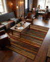 Bistro Lounge Collection Area Rug -  Americano Rectangle Beige  lifestyle 34