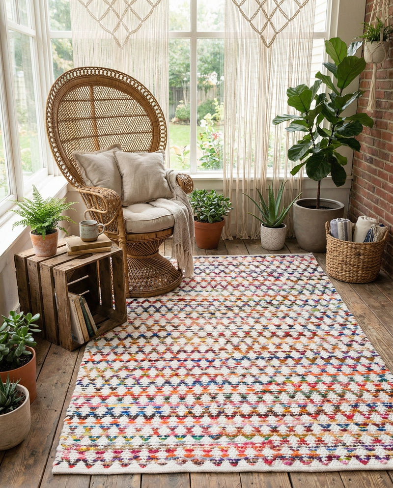 Woven Udaipur Collection Area Rug - Howrah Rectangle Multi  lifestyle 15