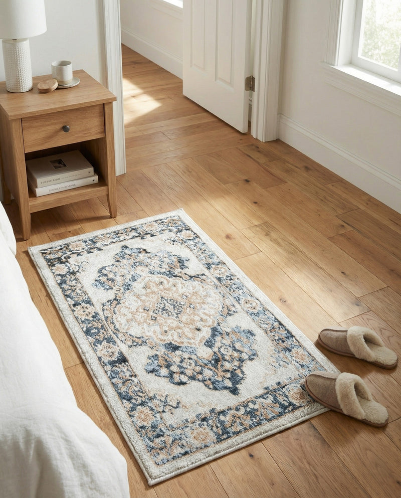 Cambridge Classics Collection Area Rug -  Magdalene (Cream) Rectangle Cream  lifestyle 28