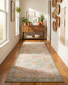 Heritage Elegance Collection Area Rug -  Windsor (Light Brown) Runner Light Brown  lifestyle 42