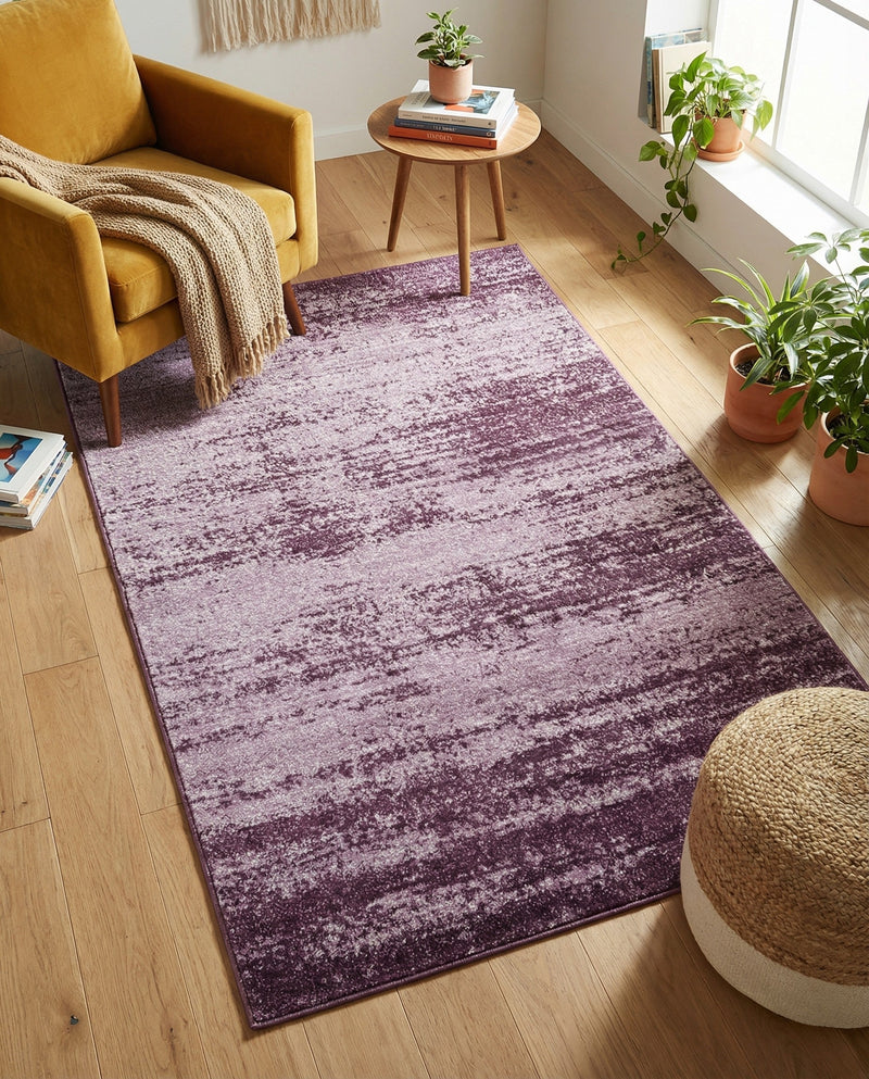 Studio Haven Collection Area Rug -  Gallery (Violet) Rectangle Violet  lifestyle 41