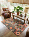 Savannah Threads Collection Area Rug - Yosemite Rectangle Multi  lifestyle 13