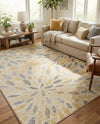 Savannah Elegance Collection Area Rug -  Riverfront Rectangle Yellow  lifestyle 10