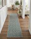 Urban Oasis Rugs Collection Area Rug -  Terrace (Teal) Runner Teal  lifestyle 49