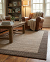 Studio Haven Collection Area Rug -  Conservatory (Light Brown) Rectangle Light Brown  lifestyle 14