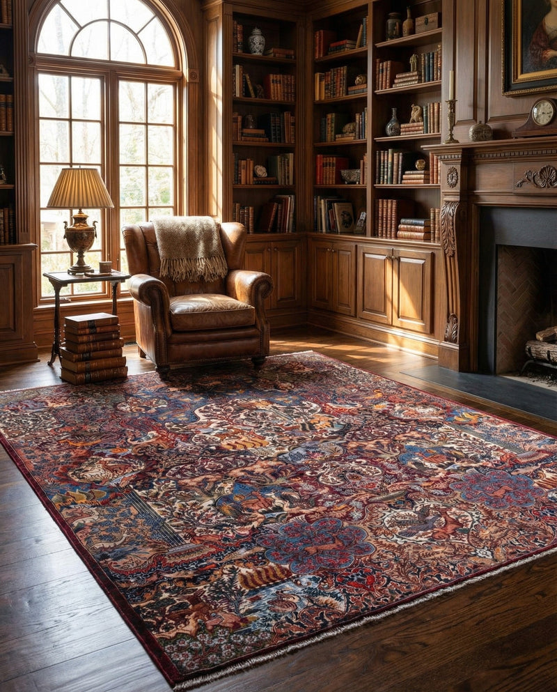 Bazaar Chic Collection Area Rug -  Safi Rectangle Multi  lifestyle 15