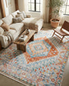 Arcadia Rugs Collection Area Rug -  Xanadu Rectangle Salmon  lifestyle 7