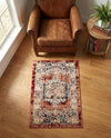 Eden Oasis Collection Area Rug -  Refuge (Terracotta) Rectangle Terracotta  lifestyle 12