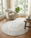 Cambridge Classics Collection Area Rug -  Magdalene (Ivory) Oval Ivory  lifestyle 63