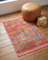 Caribbean Breeze Collection Area Rug -  Xcalak Rectangle Red  lifestyle 15