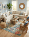 Sorrento Shores Collection Area Rug -  Massa Rectangle Beige  lifestyle 22