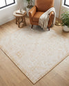 Tribal Terrace Treasures Collection Area Rug - Mayan Marina (Natural) Square Natural  lifestyle 48