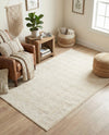 Aravalli Collection Area Rug -  Jaipur Rectangle Ivory White  lifestyle 45