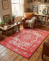 Georgetown Rugs Collection Area Rug - Dupont (Pink) Rectangle Pink  lifestyle 10
