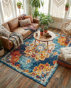 Beverly Grove Collection Area Rug - Melrose (Multi) Rectangle Multi  lifestyle 18
