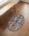 Heritage Elegance Collection Area Rug -  Louvre Oval Multi  lifestyle 51