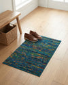 Caribbean Cove Collection Area Rug -  Lucia Rectangle Navy Blue  lifestyle 21