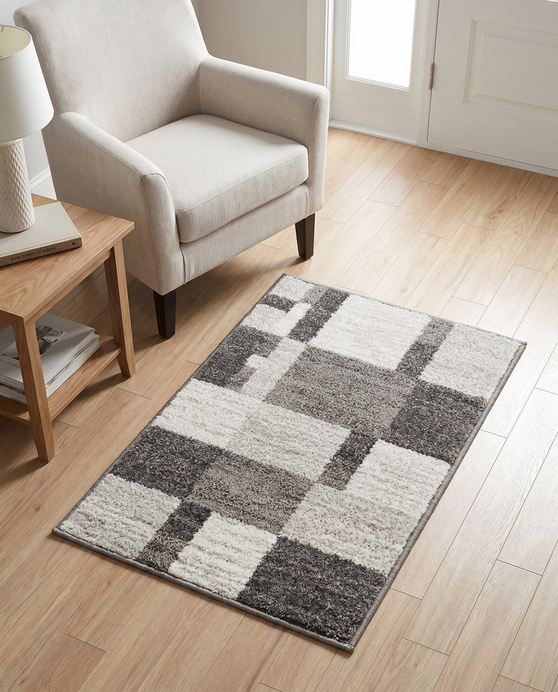 Autumn Meadow Collection Area Rug -  Sycamoreside (Gray) Rectangle Gray  lifestyle 11