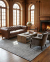 Berkshire Estate Collection Area Rug - Windsor (Earl Grey) Rectangle Earl Grey  lifestyle 7