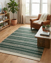 Marina Collection Area Rug - Marina Rectangle Hunter Green  lifestyle 44