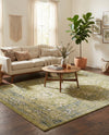Savannah Elegance Collection Area Rug - Magnolia Rectangle Green  lifestyle 36