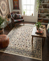 Persian Elegance Collection Area Rug -  Ardabil Rectangle Ivory  lifestyle 14