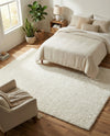Plush Oasis Collection Area Rug - Serenity (Pure Ivory) Rectangle Pure Ivory  lifestyle 16