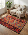 Safari Escape Rugs Collection Area Rug -  Kalahari Rectangle Multi  lifestyle 50