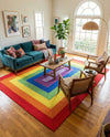 Sunset Isle Wool Braids Collection Area Rug - Paradise Rectangle Multi  lifestyle 14
