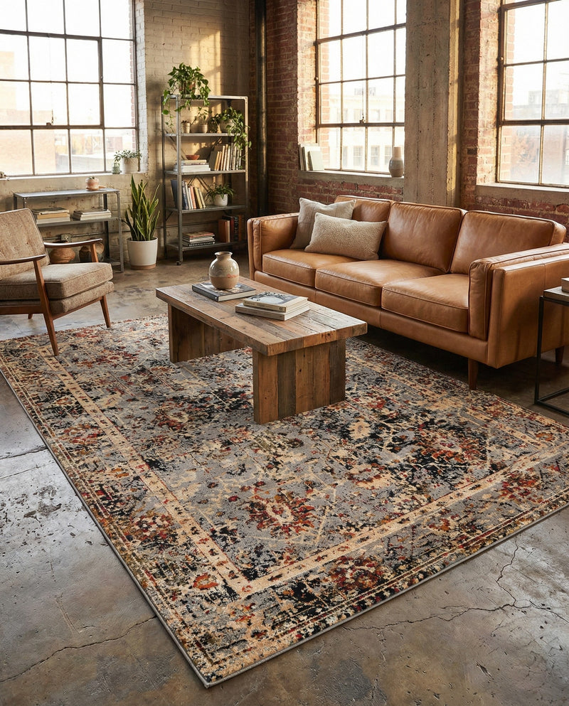 Neptune Elegance Collection Area Rug -  Galatea (Blue) Rectangle Blue  lifestyle 4