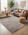 Zagros Shades Collection Area Rug -  Yasuj Rectangle Gray Brown  lifestyle 18