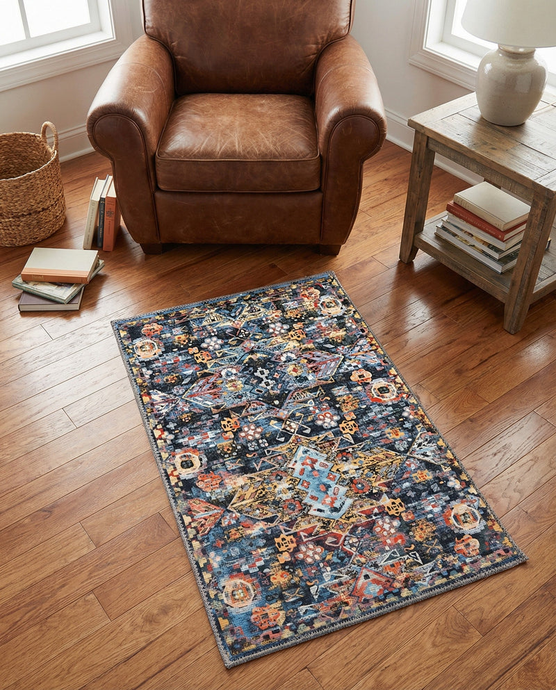 Heritage Elegance Collection Area Rug -  Potala Rectangle Multi  lifestyle 6