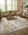 Coastal Haven Collection Area Rug -  Surfside Rectangle Ivory  lifestyle 25