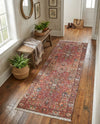 Bazaar Chic Collection Area Rug -  Khouribga Runner Rust Red  lifestyle 50