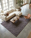Trellis Haven Collection Area Rug - Havenwood Rectangle Dark Gray  lifestyle 47