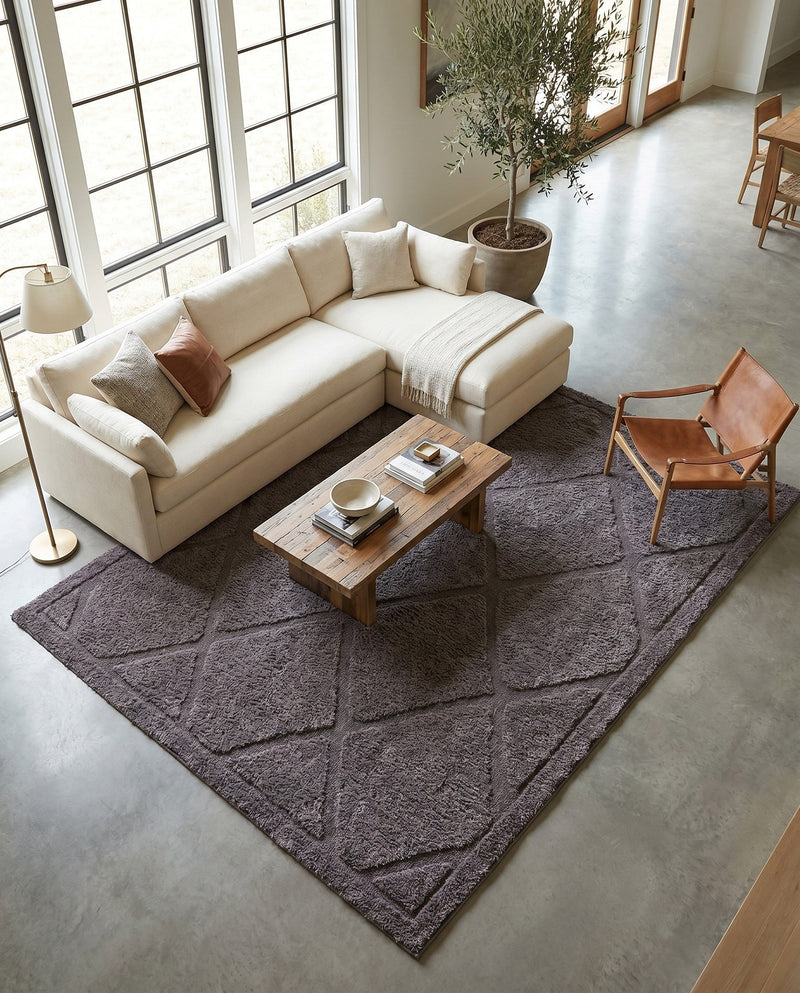 Trellis Haven Collection Area Rug - Havenwood Rectangle Dark Gray  lifestyle 47