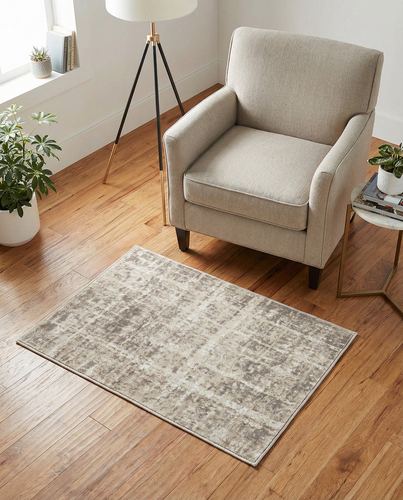 Metro Heights Collection Area Rug -  Flatiron Rectangle Light Brown  lifestyle 46