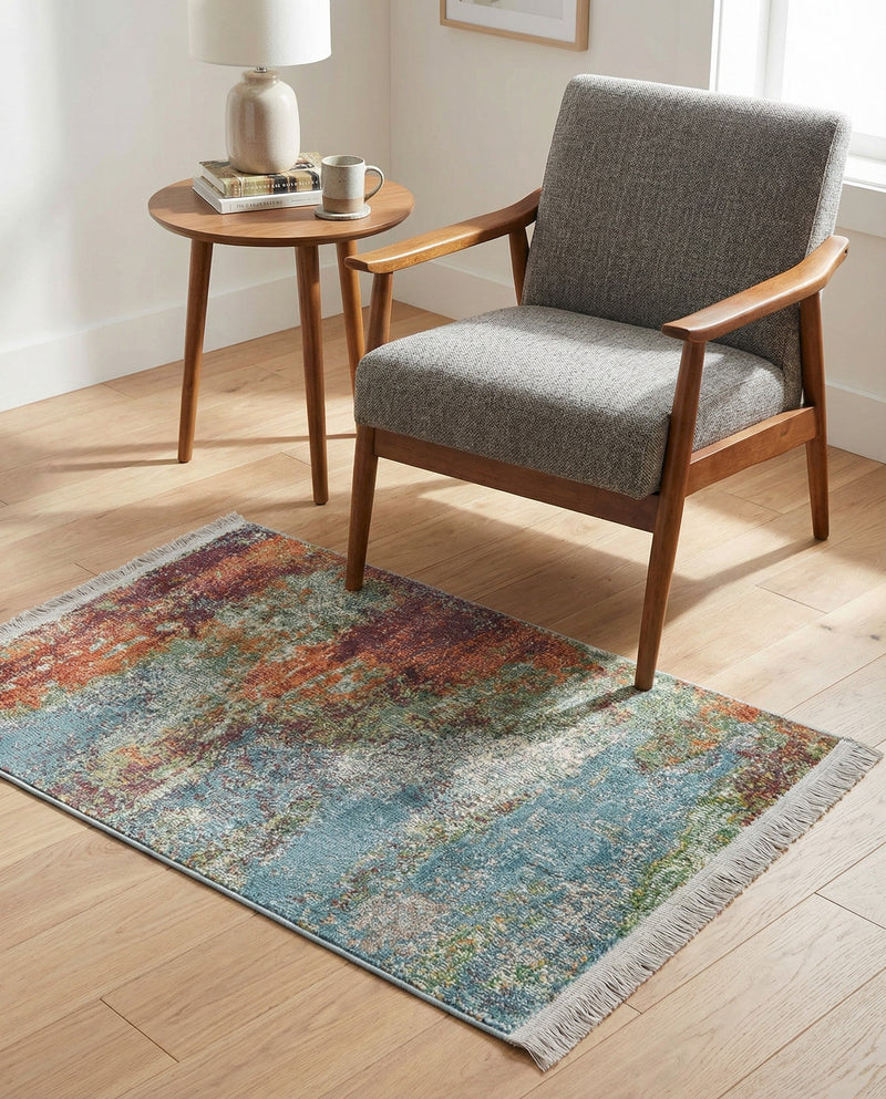 Arcadia Rugs Collection Area Rug -  Avalon Rectangle Multi  lifestyle 6