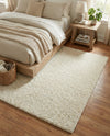 Plush Oasis Collection Area Rug - Serenity (Snow White) Rectangle Snow White  lifestyle 17