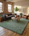 Alpine Plush Collection Area Rug -  Cortina (Sage) Rectangle Sage  lifestyle 21