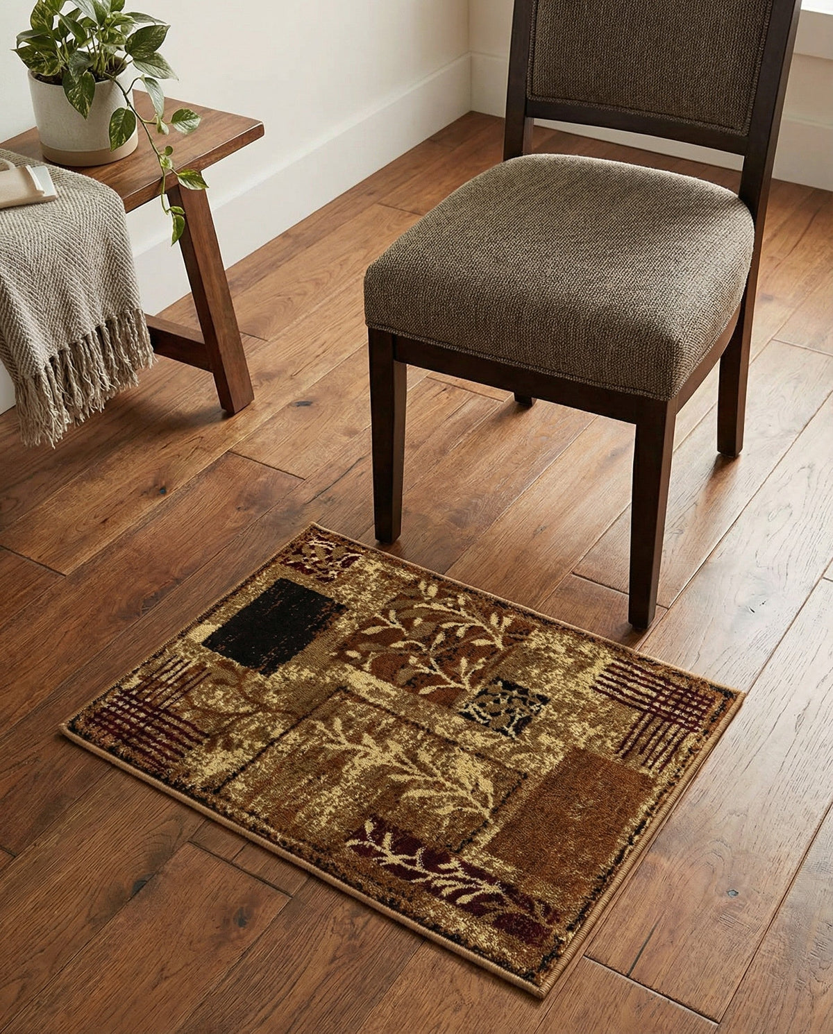 Bistro Lounge Collection Area Rug -  Affogato Rectangle Beige  lifestyle 53
