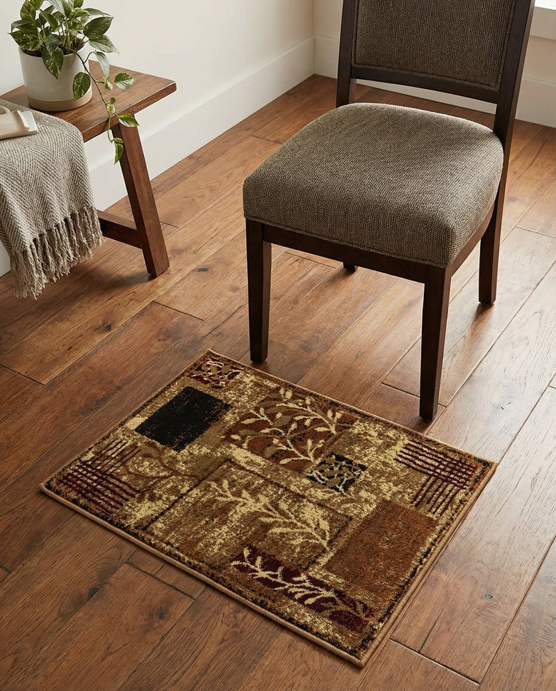 Bistro Lounge Collection Area Rug -  Affogato Rectangle Beige  lifestyle 53