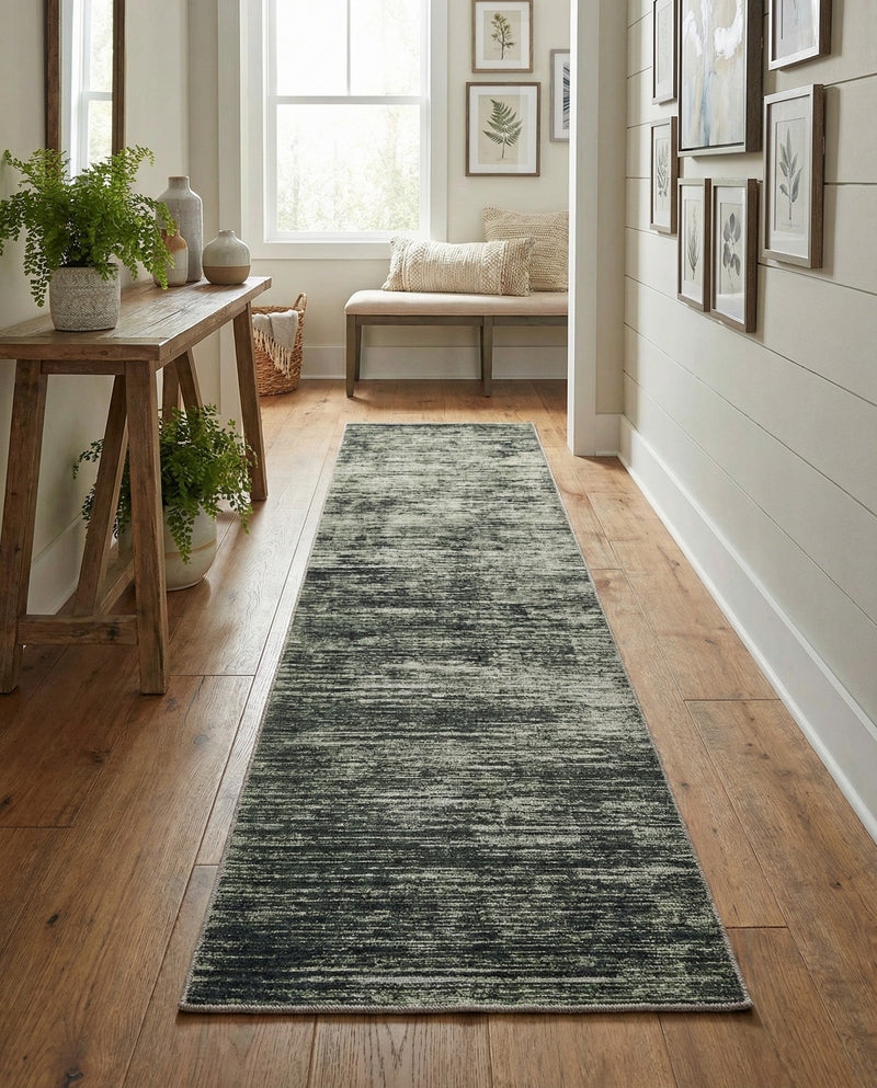 Sahara Essence Collection Area Rug - Oasis (Green) Runner Green  lifestyle 64