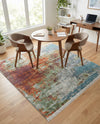 Arcadia Rugs Collection Area Rug -  Avalon Square Multi  lifestyle 71