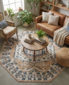Cambridge Classics Collection Area Rug -  Pembroke (Beige) Octagon Beige  lifestyle 48