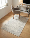 Savannah Soiree Collection Area Rug -  Everglade (White) Rectangle White  lifestyle 6