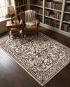 Sanctuary Retreat Collection Area Rug -  Retreat Rectangle Chocolate Brown  lifestyle 36