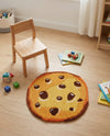 Whimsy Wonders Wool Collection Area Rug -  Lagoon Round Light Brown  lifestyle 18